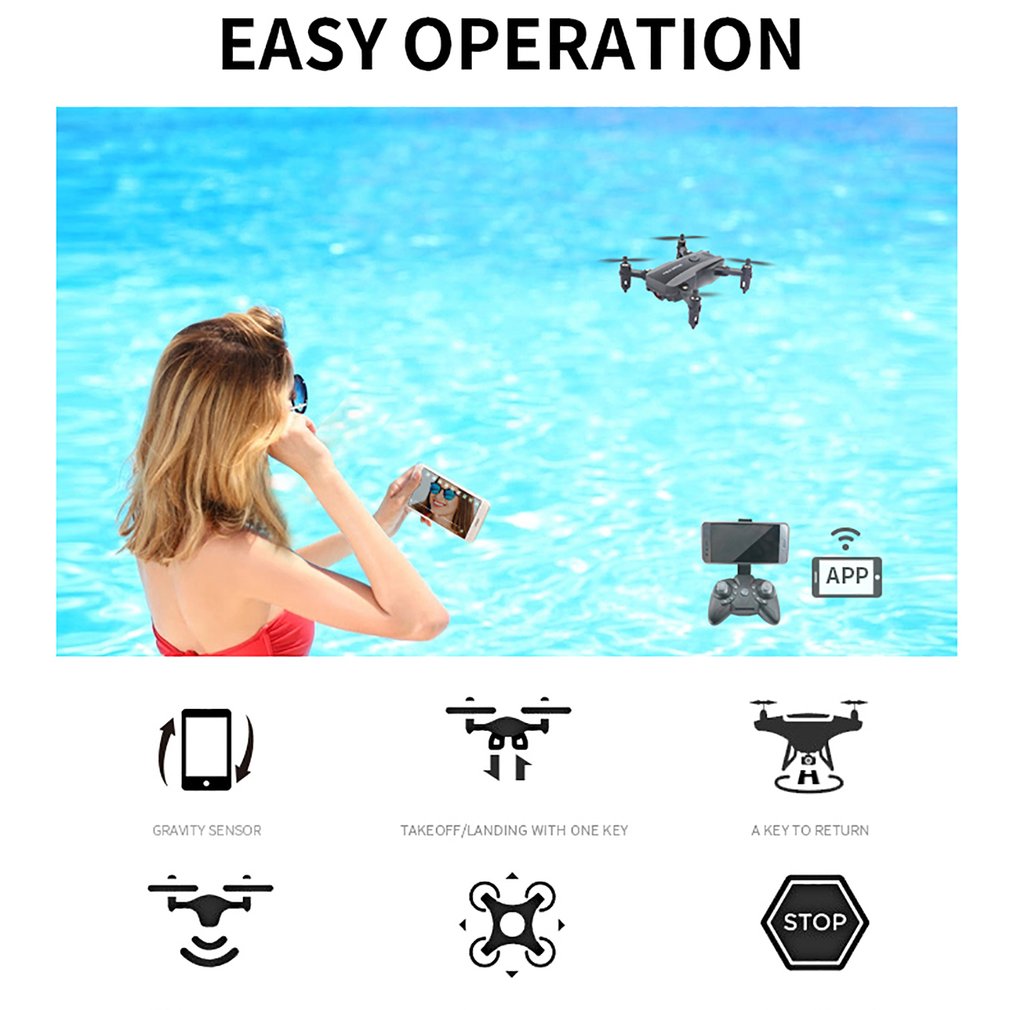 Wifi Drone with Camera 1080hp