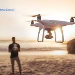 This image features a man flying a drone by the beach side. one of the reasons why you should buy the best drones for yourself.